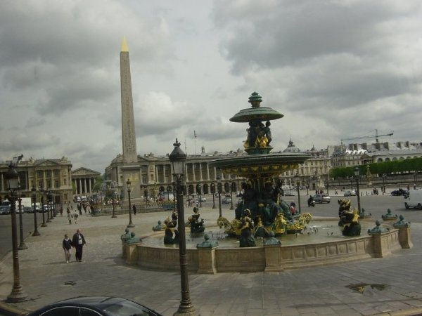 Париж. Площадь Согласия Прeкрaснaя Брунгильда