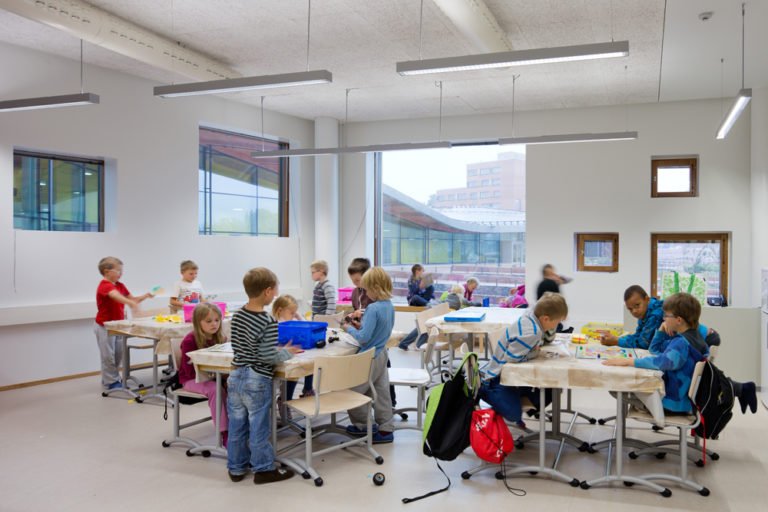 Школа в Финляндии. Фото: Андреас Мейхснер/Verstas