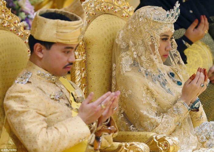 Сын султана Брунея поразил весь мир роскошной свадьбой