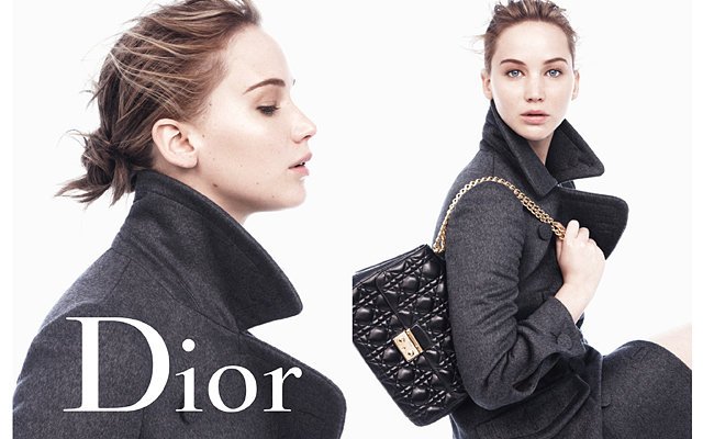 Дженнифер Лоуренс в рекламной кампании Miss Dior осень-зима 