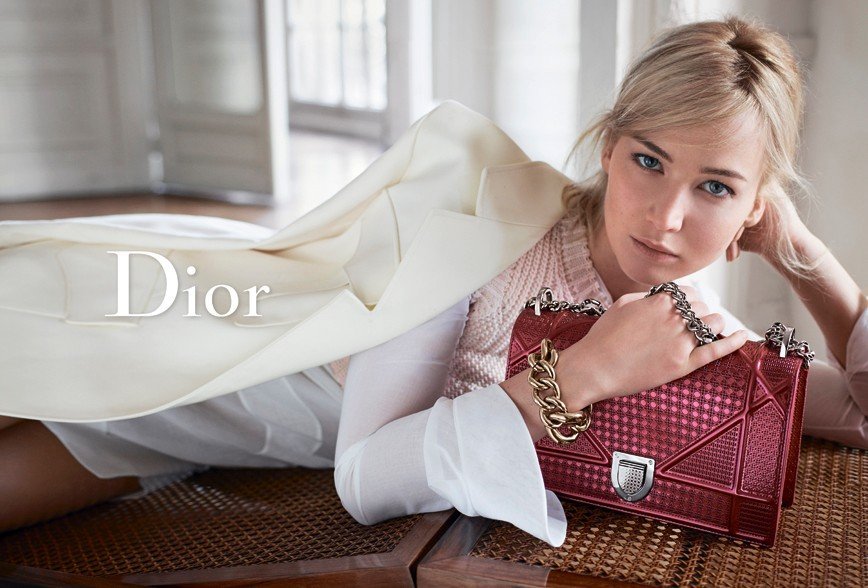 Дженнифер Лоуренс в новой рекламной кампании Dior SS 2016