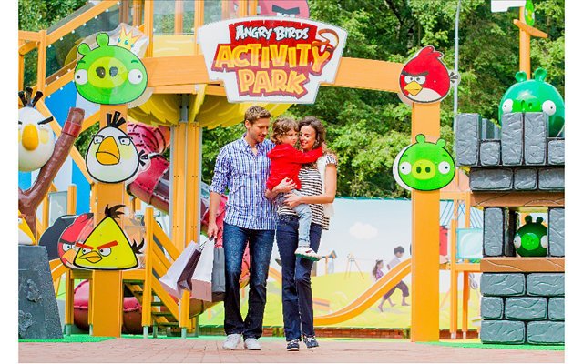 В России открылся первый Angry Birds Park