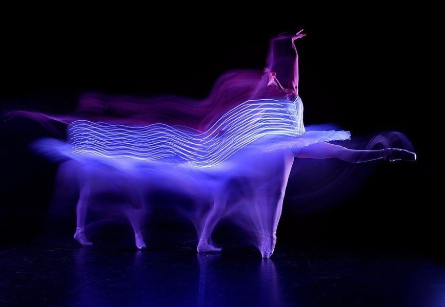 Первая в мире фотосъемка балета «Щелкунчик» в темноте
