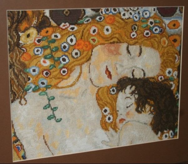 фрагмент картины Г. Климта "Три возраста женщины".   Мaya