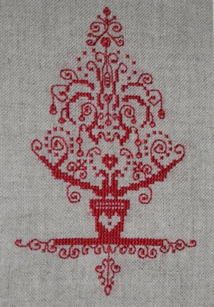 Красная ёлочка, дизайн Марики Белфиори. Мaya (фея, просто фея)