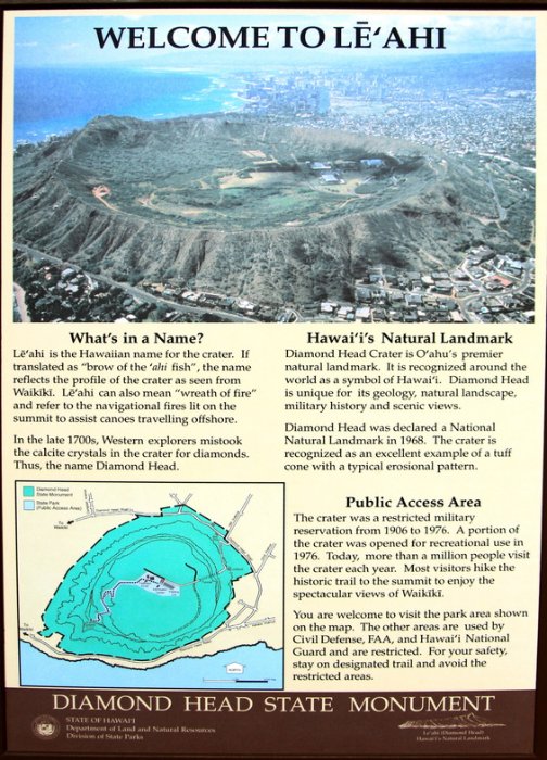 Hawaii: вулкан Diamond Head 