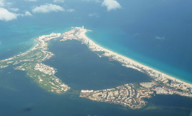 Голубое Карибское море Канкуна