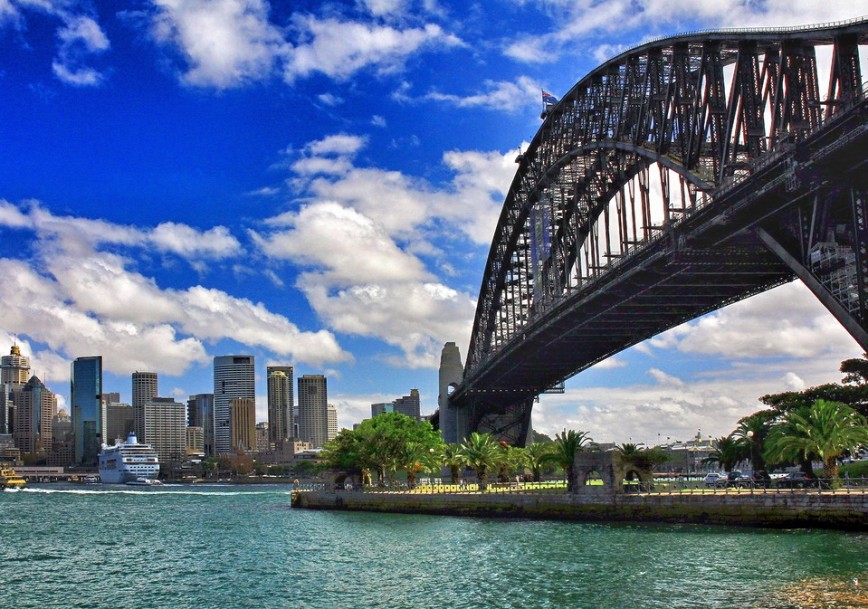 Самый большой мост Сиднея - Харбор Бридж.  ☼ ✈ xorolik ✈ ☼ BRILLANT