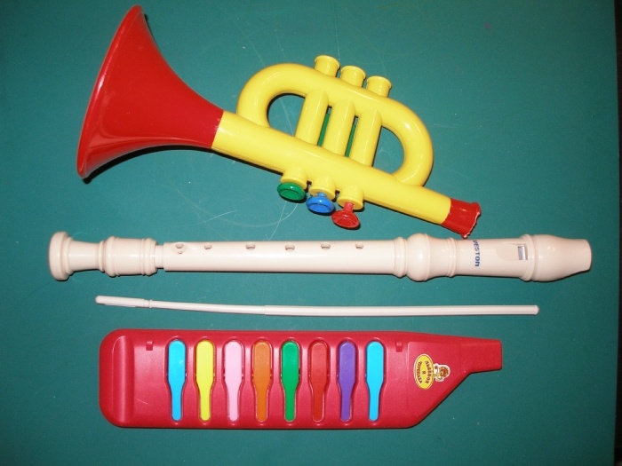 Духовые детские музыкальные инструменты