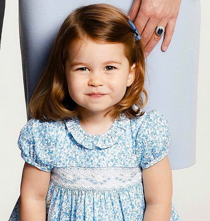 2-летняя принцесса Шарлотта в январе отправится в детсад