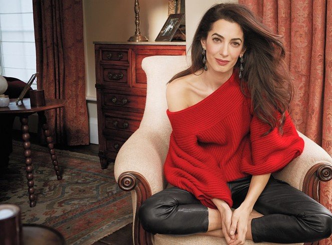 Амаль Клуни украсила обложку модного журнала