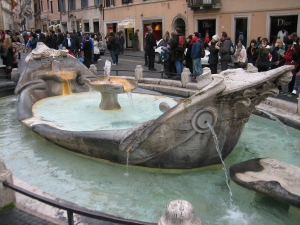 фонтан метро римская