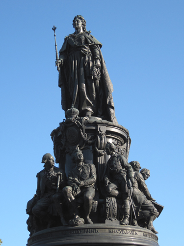 Памятник Екатерине-II. г.Санкт-Петербург, пл.Островского  Primaverа