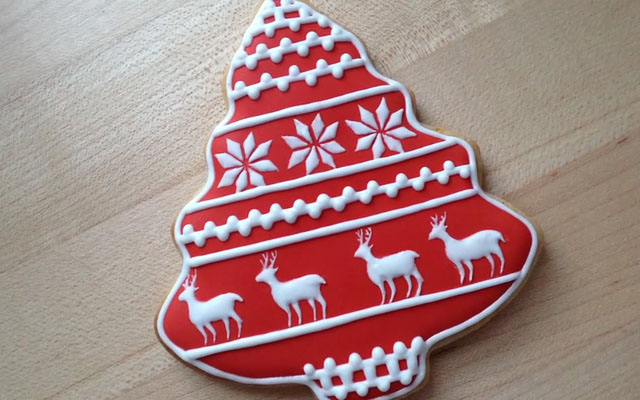 Лайфхак: как красиво украсить рождественское печенье 