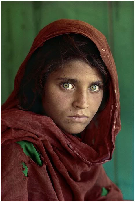 История одной фотографии - Девочка с зелеными глазами
