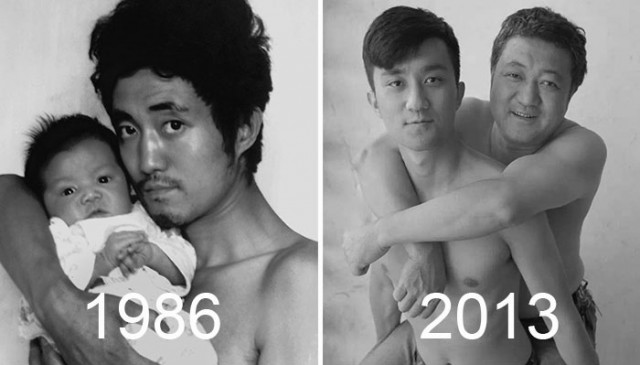 Взросление и старение  на протяжении 28 лет