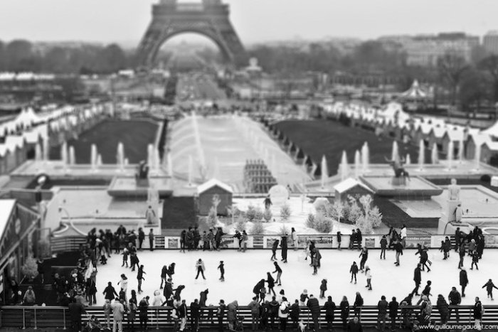 Фотографии зимнего Парижа