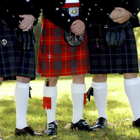 Почему шотландцы ходят в юбках?