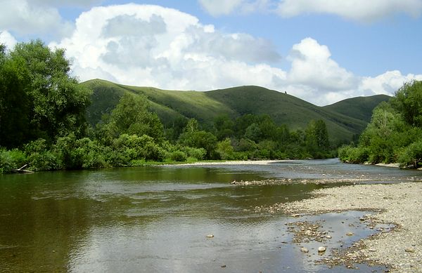 Река Иня на Алтае