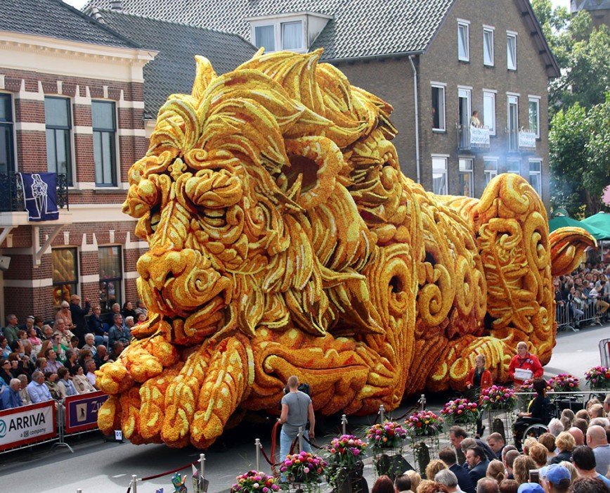 Парад цветов Corso Zundert 2016 в Голландии