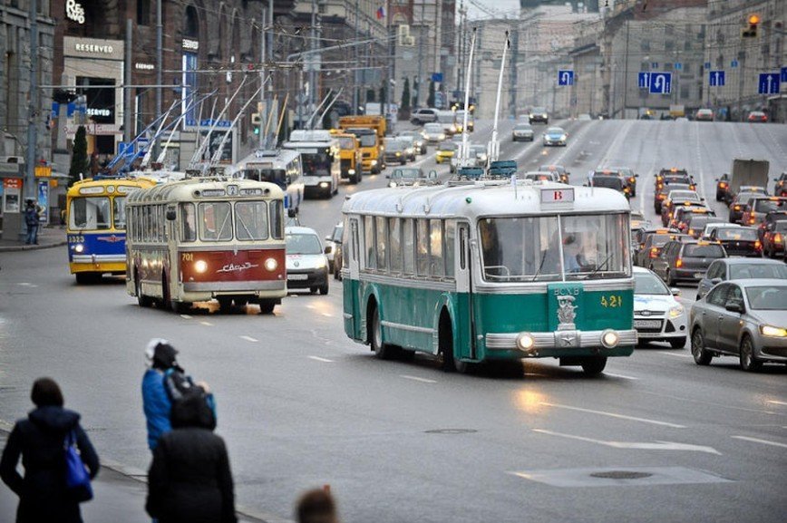 В Москве пройдёт парад ретротроллейбусов