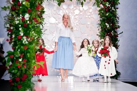 Звезды и их дети на Неделе Моды в Москве
