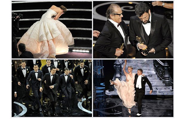 Избранные моменты из церемонии вручения Оскар-2013