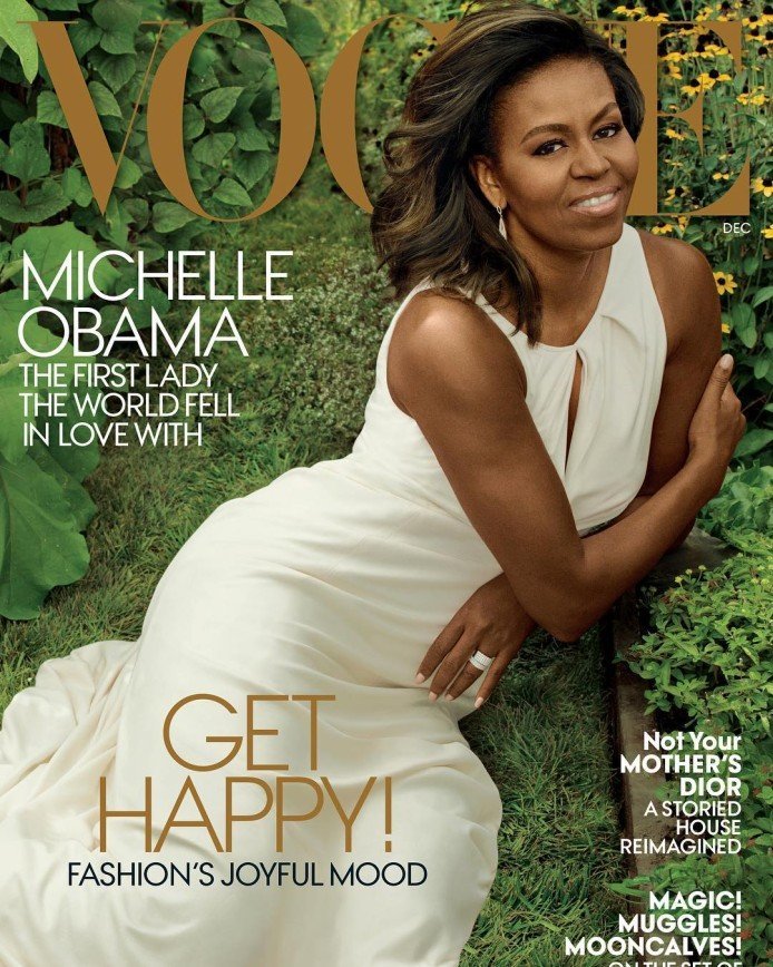 Мишель Обама - прощальная фотосессия в Vogue