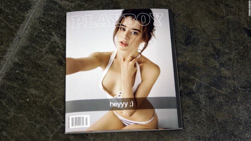 Playboy представил первую после перезагрузки обложку