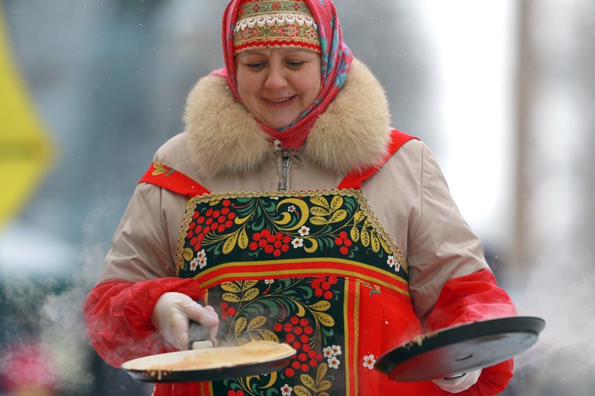 В Москве на Масленицу испекут самый большой блин