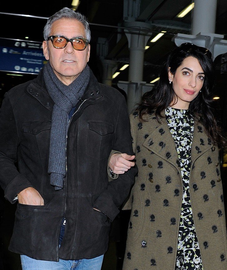 56-летний Джордж и 38-летняя Амаль Клуни стали родителями