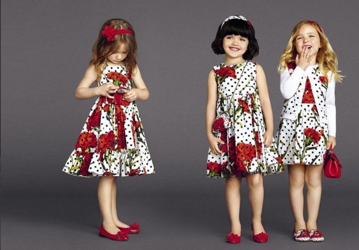 Dolce&Gabbana: детская коллекция весна-лето 2015