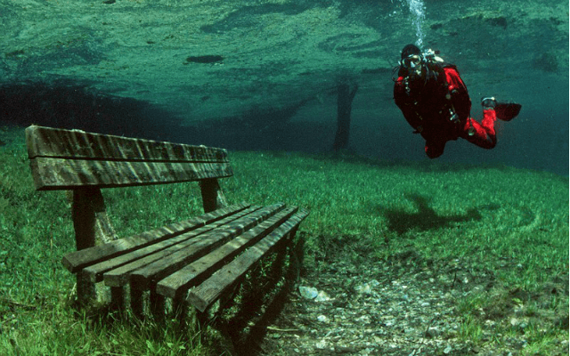 Подводный парк Зеленого озера