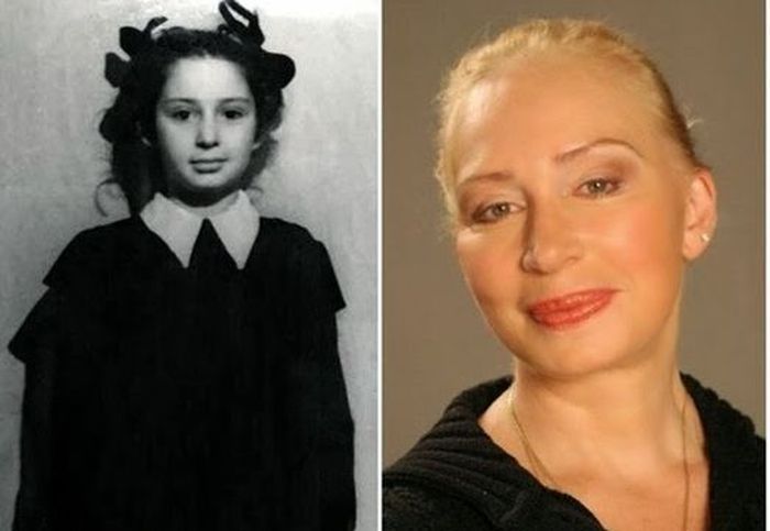  Легендарные советские актрисы в детстве и в возрасте