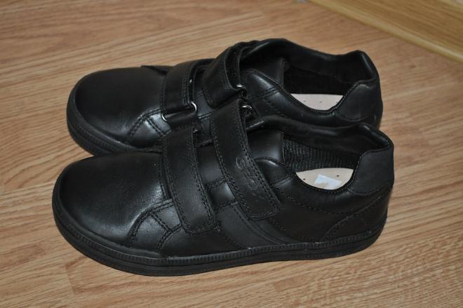 33 геокс черные новые ботинки.JPG