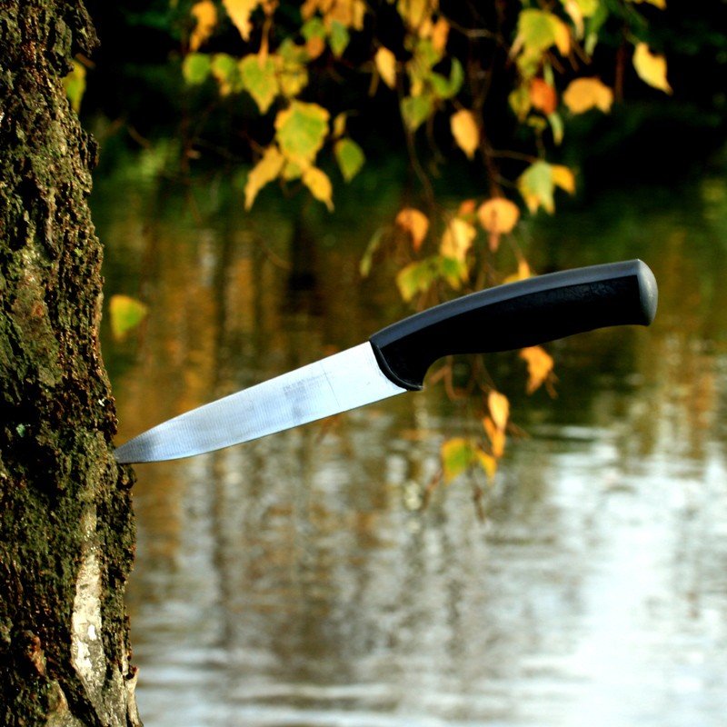 Нож – наиболее многофункциональный инструмент, когда-либо изобретенный. С его помощью на необитаемом острове не пропадете! УТРО