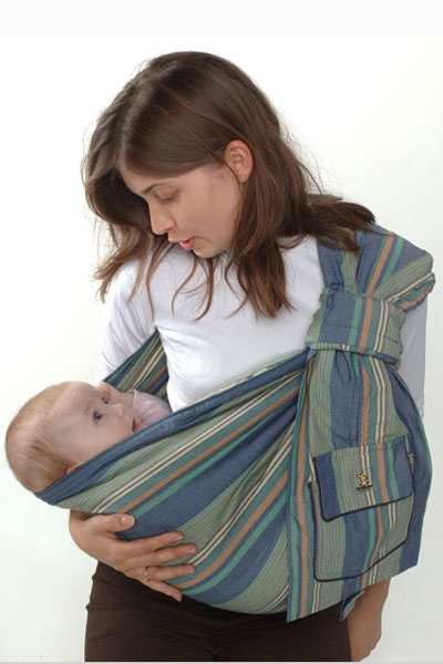 Гамак для ношения новорожденных