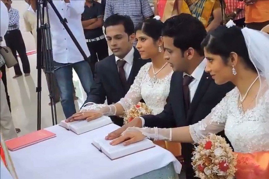 Индийская свадьба близнецов