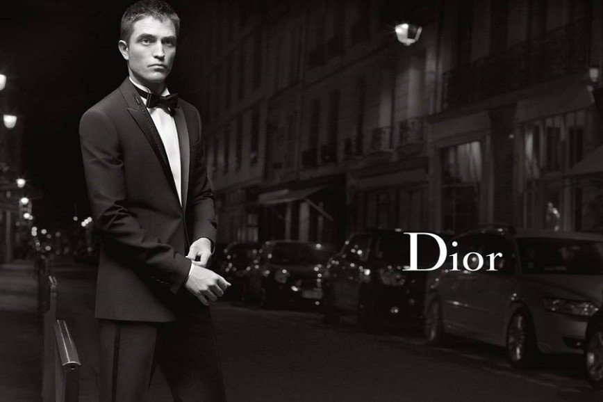 Роберт Паттинсон в рекламной кампании Dior Homme
