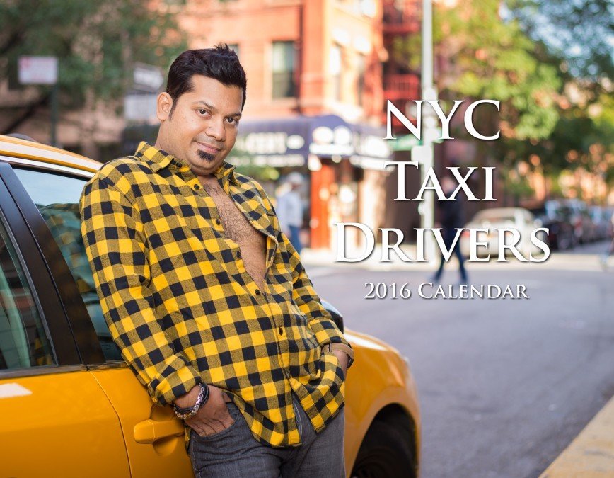Календарь сексуальных таксистов Нью-Йорка 2016