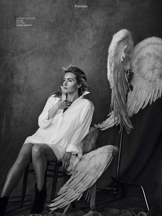 Ангельские крылья для Кейт Уинслет