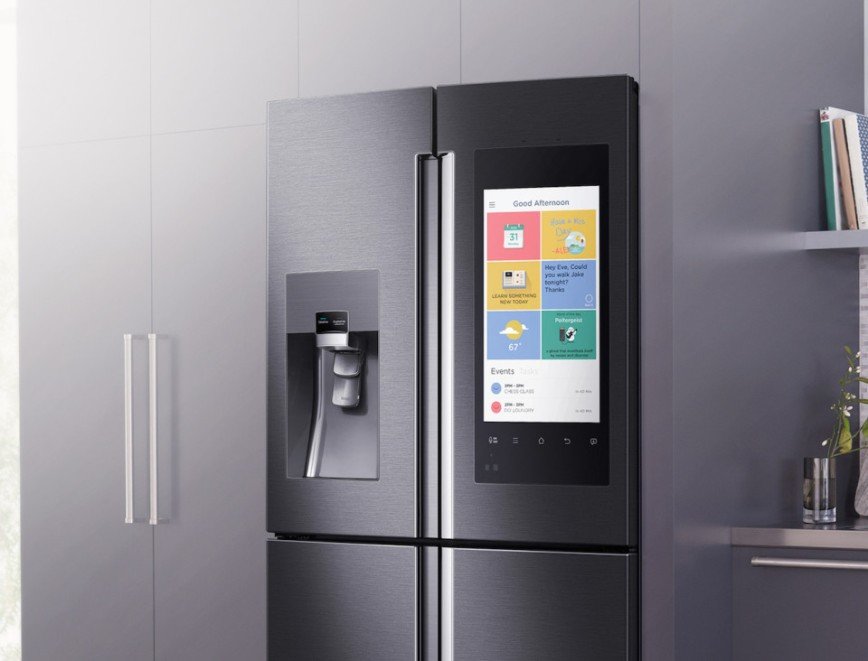 Холодильник Samsung Family Hub на CES 2016