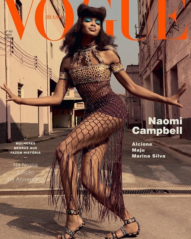 Наоми Кэмпбелл в Vogue Brazil