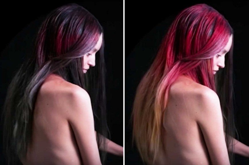 Новый тренд: краска для волос, меняющая цвет