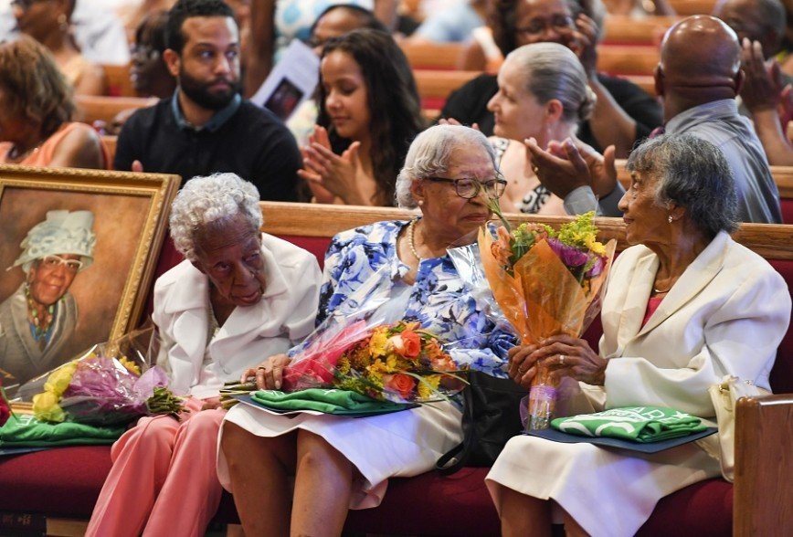 Три подруги вместе отпраздновали свои 100-летние юбилеи