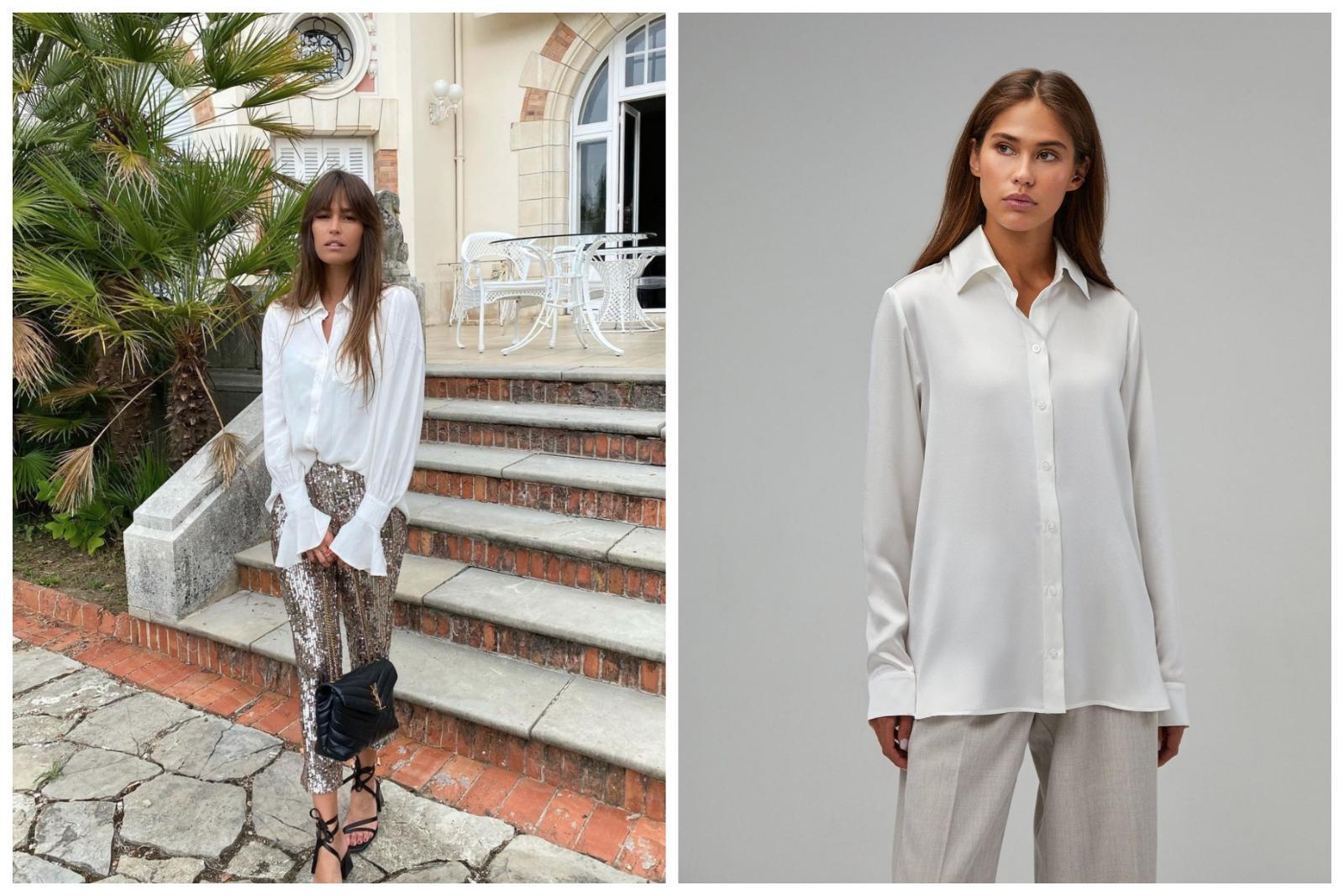 6 необычных способов носить белую рубашку: стильные образы для весны и лета