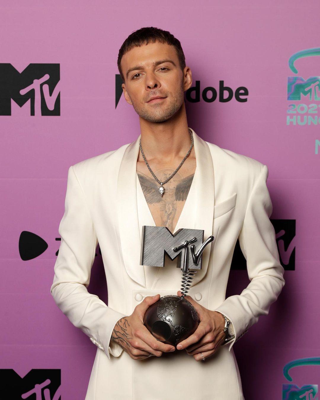 Макс Барских стал обладателем международной награды телеканала MTV