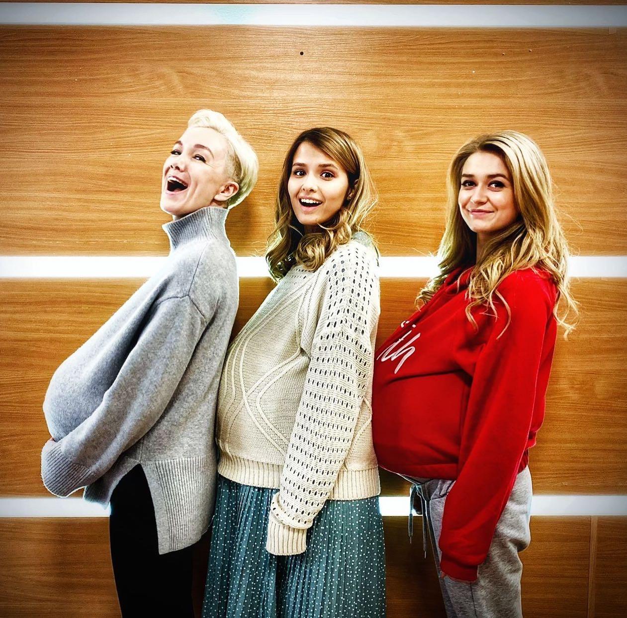 Дарья Мороз, Любовь Аксенова и Настя Калашникова станут мамами четырех детей в новом сезоне «Триады» на ТНТ 