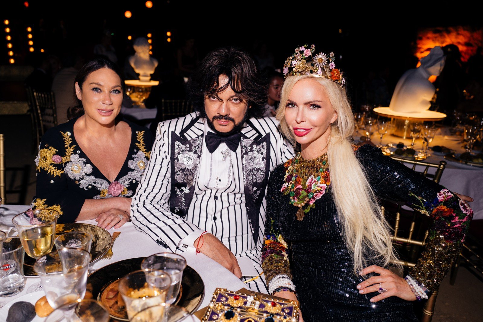 Филипп Киркоров и Алиса Лобанова посетили закрытый показ Dolce & Gabbana Alta Moda