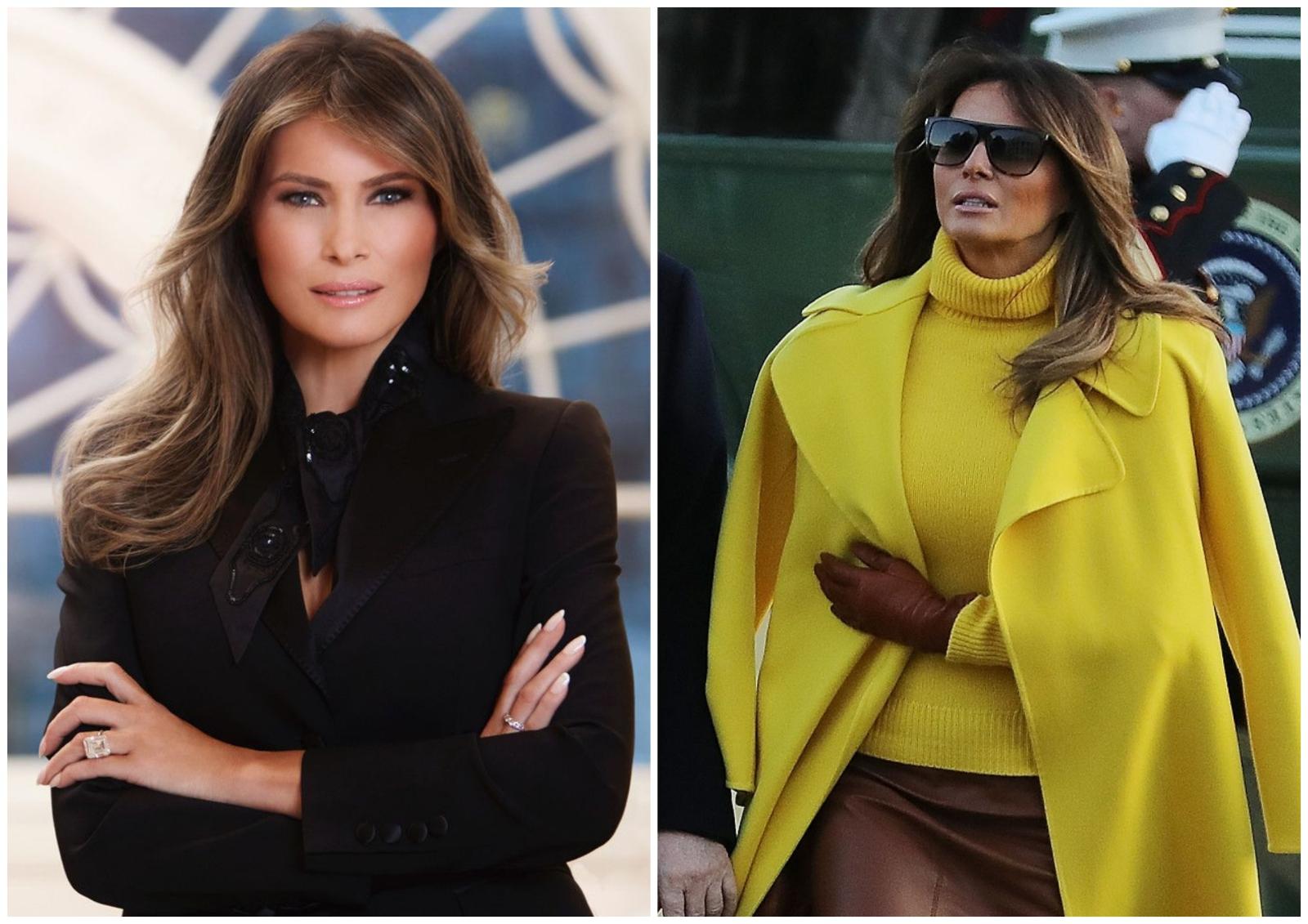 Мелания Трамп знает толк в пальто: 7 лучших осенних образов первой леди США
